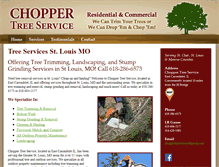 Tablet Screenshot of choppertreeservice.net